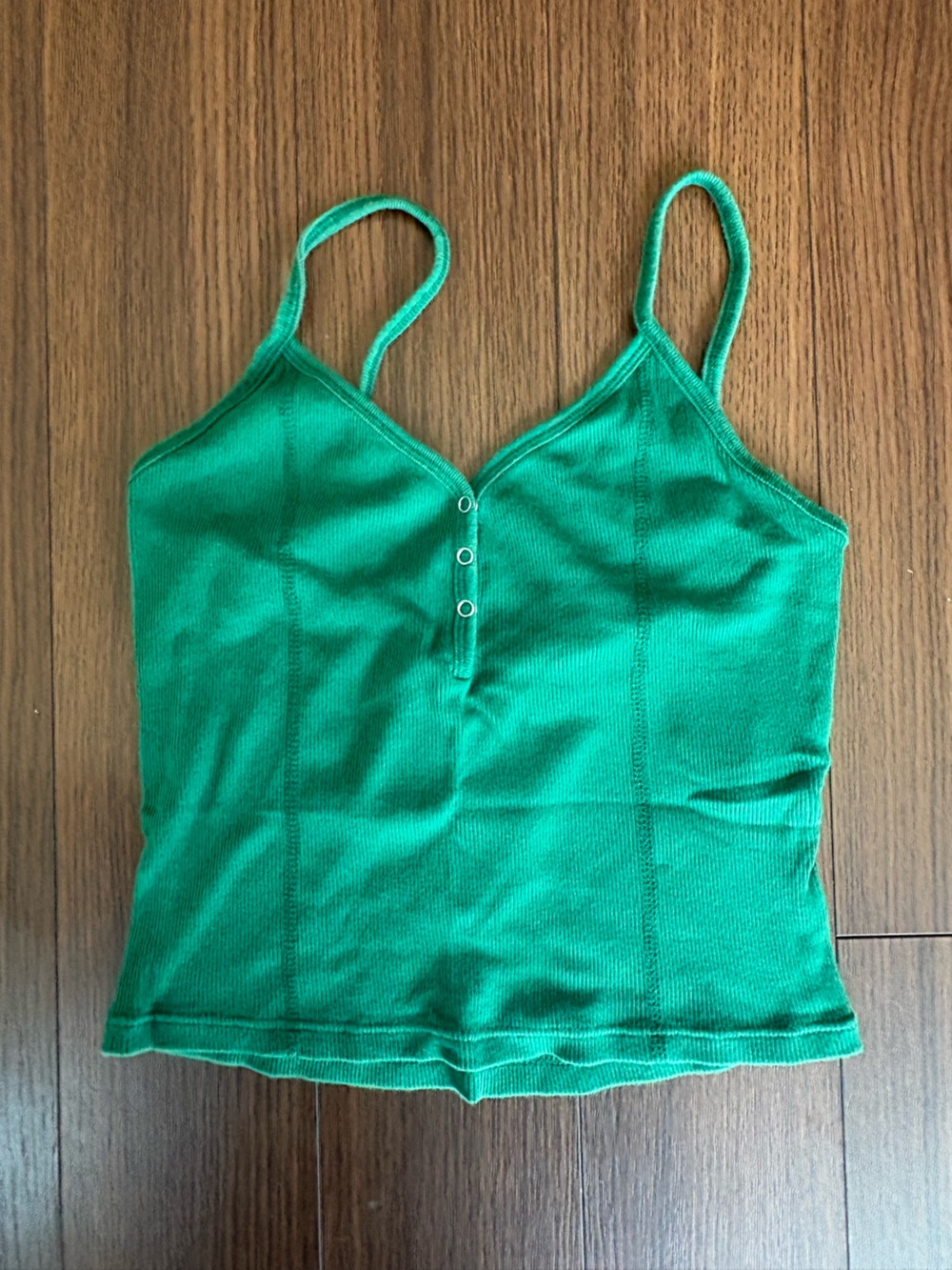 Topshop Emerald Green Ribbed Snap-Front One-Piece